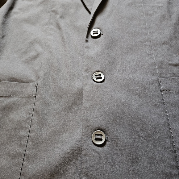 Lululemon Men's Relaxed-Fit Smooth Twill Blazer Coat Size Small Black LM3EQTS - Picture 15 of 16